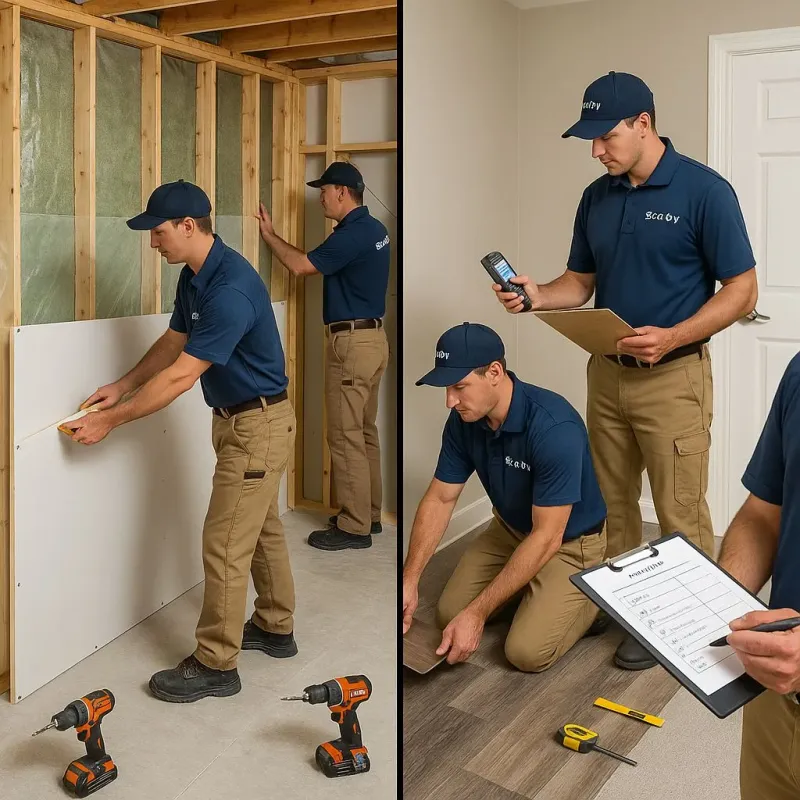 Repairs and Reconstruction process in Kaufman, TX